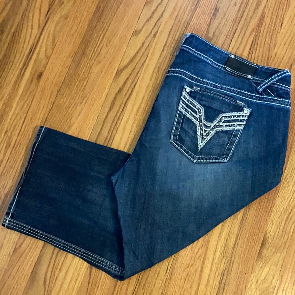 Plus Size Vigoss Dublin Capri Jeans